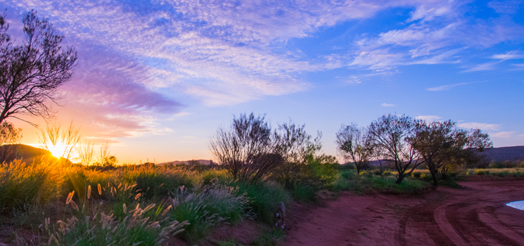 Alice Springs Sunset Australia