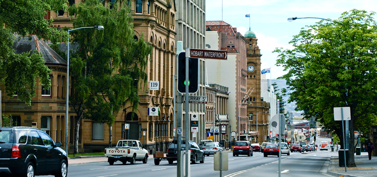 Street of Hobart 
